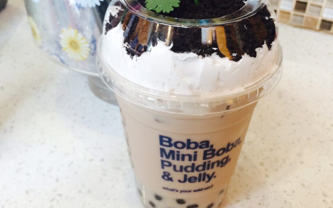 Potted Plant Milk Tea….my favorite naughty drink