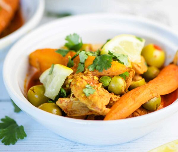 The Best Moroccan Lemon Chicken Recipe for the Instant Pot or Slow Cooker 3 Moroccan-Lemon-Chicken-Recipe-Instant-Pot-1