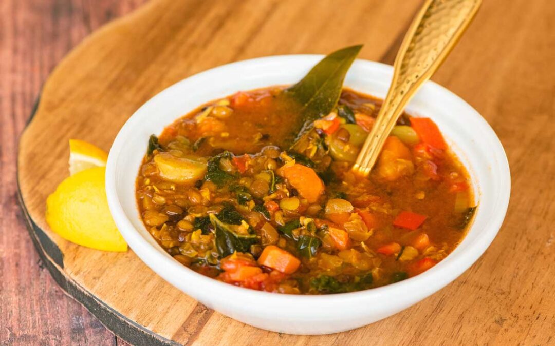 Flavorful Moroccan Lentil Stew Recipe for the Instant Pot