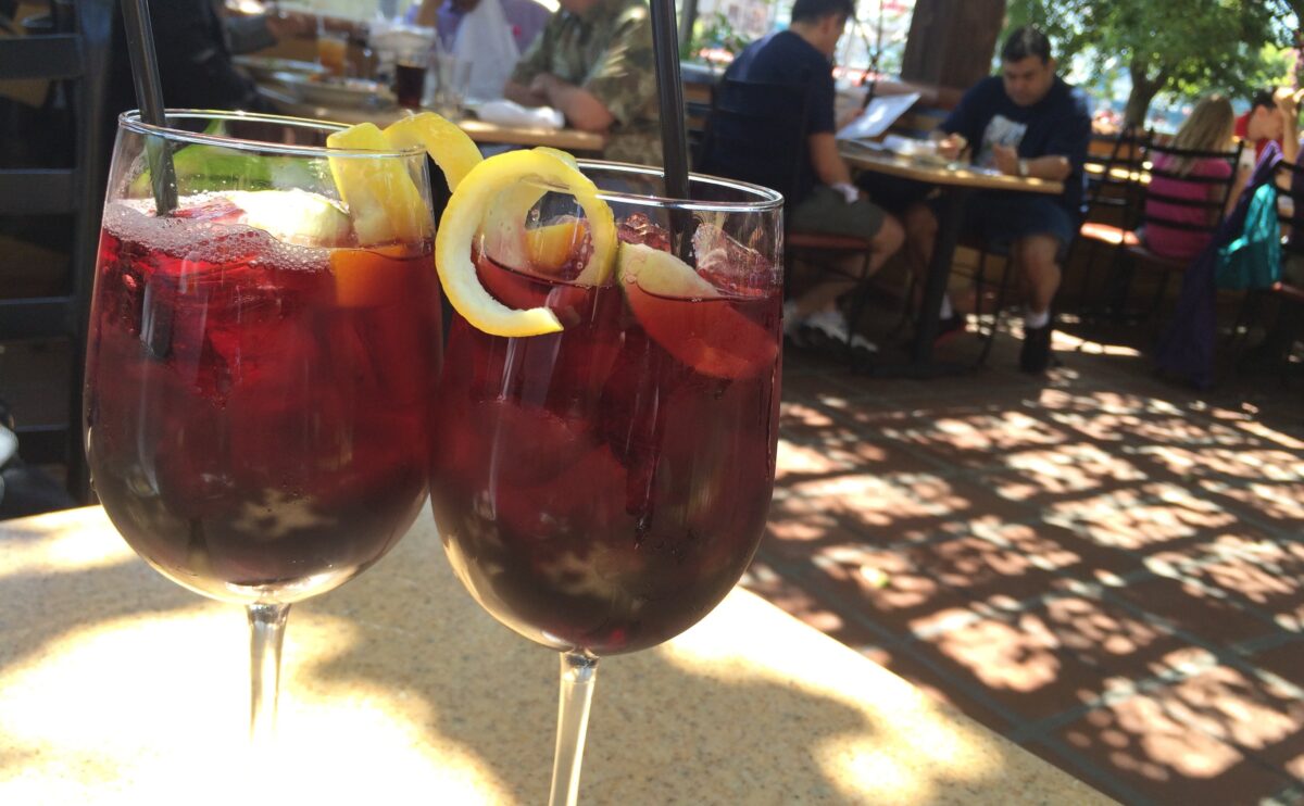 Best Restaurants at Disneyland California for Delicious Dining 2 Sangria at Wine Country Trattoria