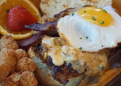 Jimmy's Famous Tavern Brings the Best Bloody Mary & Brunch in Orange County 2 biscuits and gravy