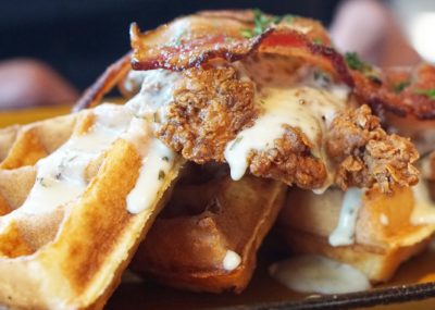 Jimmy's Famous Tavern Brings the Best Bloody Mary & Brunch in Orange County 3 chicken and waffles