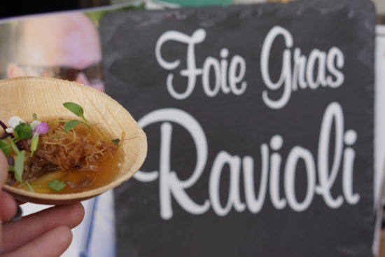 foie gras ravioli