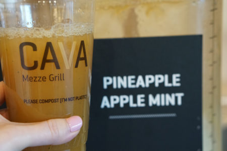 cava grill pineapple mint