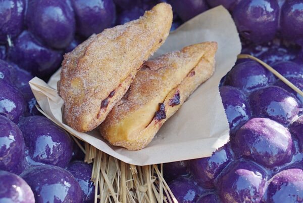 boysenberry fried bread