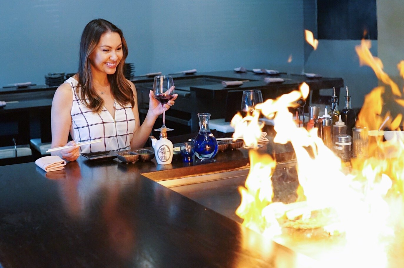 Move Over Benihana, There’s a New Teppanyaki Spot in Orange County and It’s On Fire!