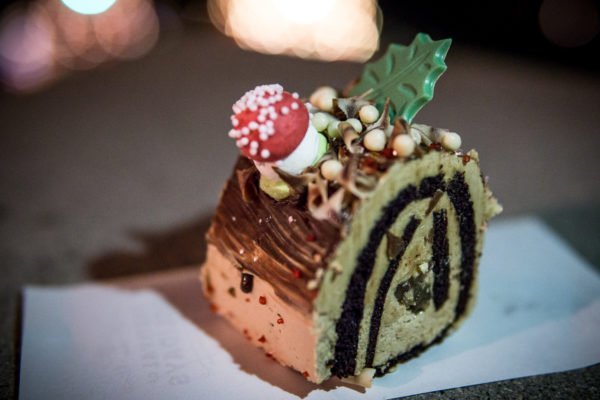 disneyland yule log