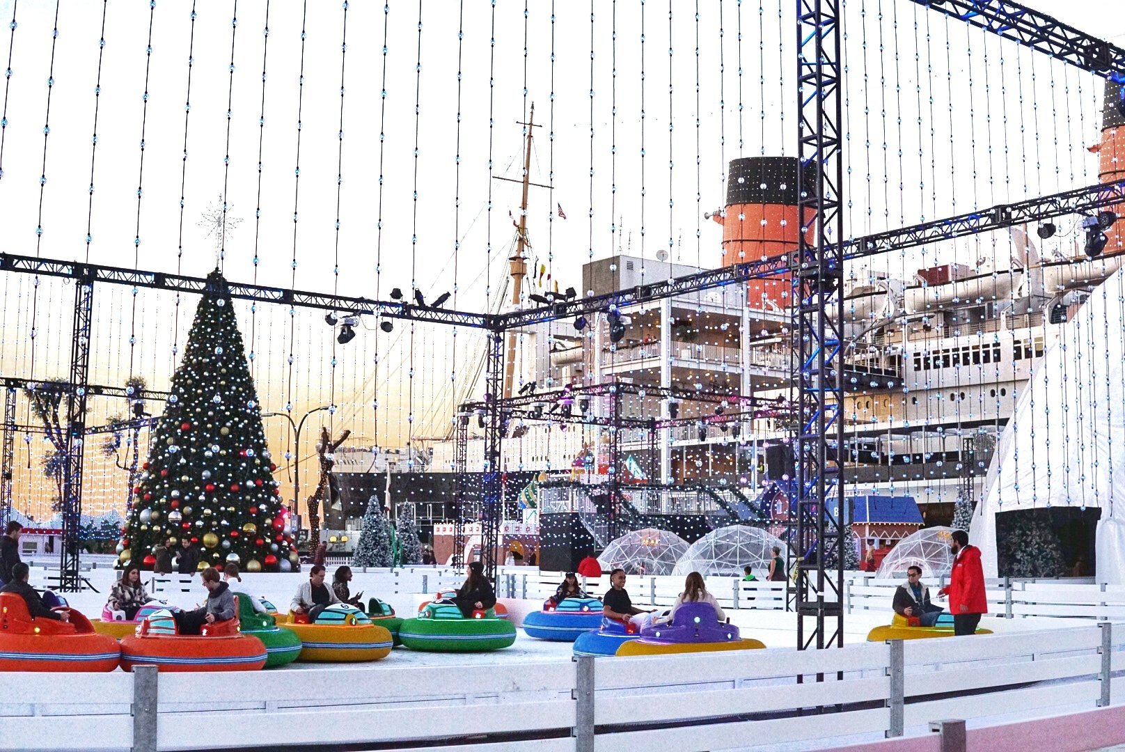 CHILL at the Queen Mary Unveils a New International Winter Wonderland