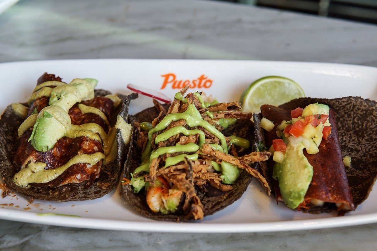 Tacos from puesto irvine