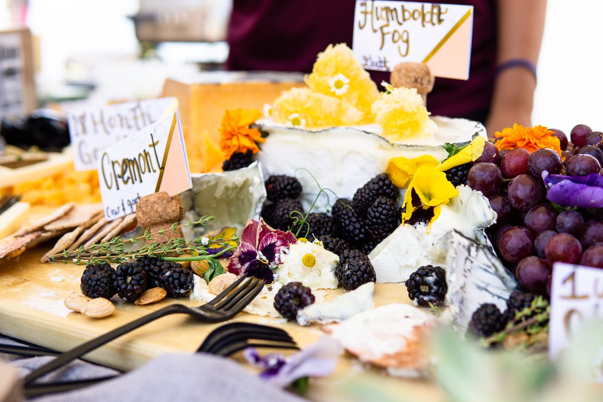 Pacific wine and food cheese 