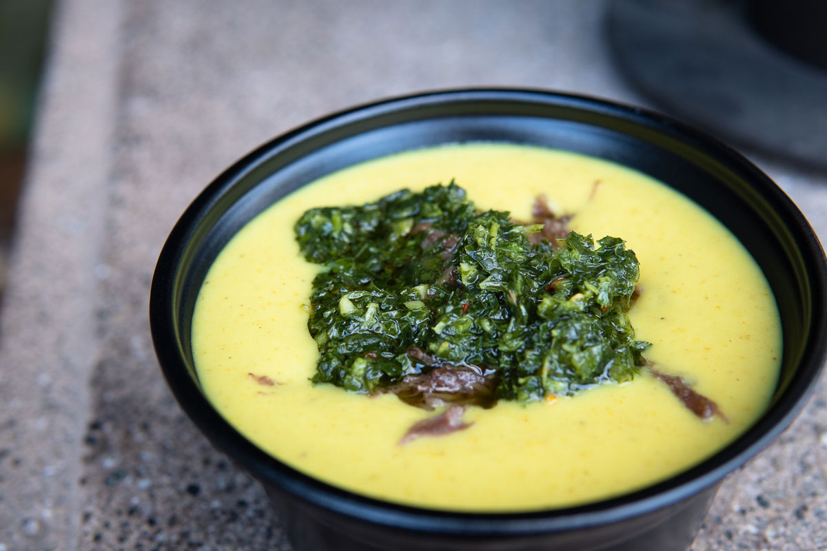 festival of holidays curry cauliflower soup