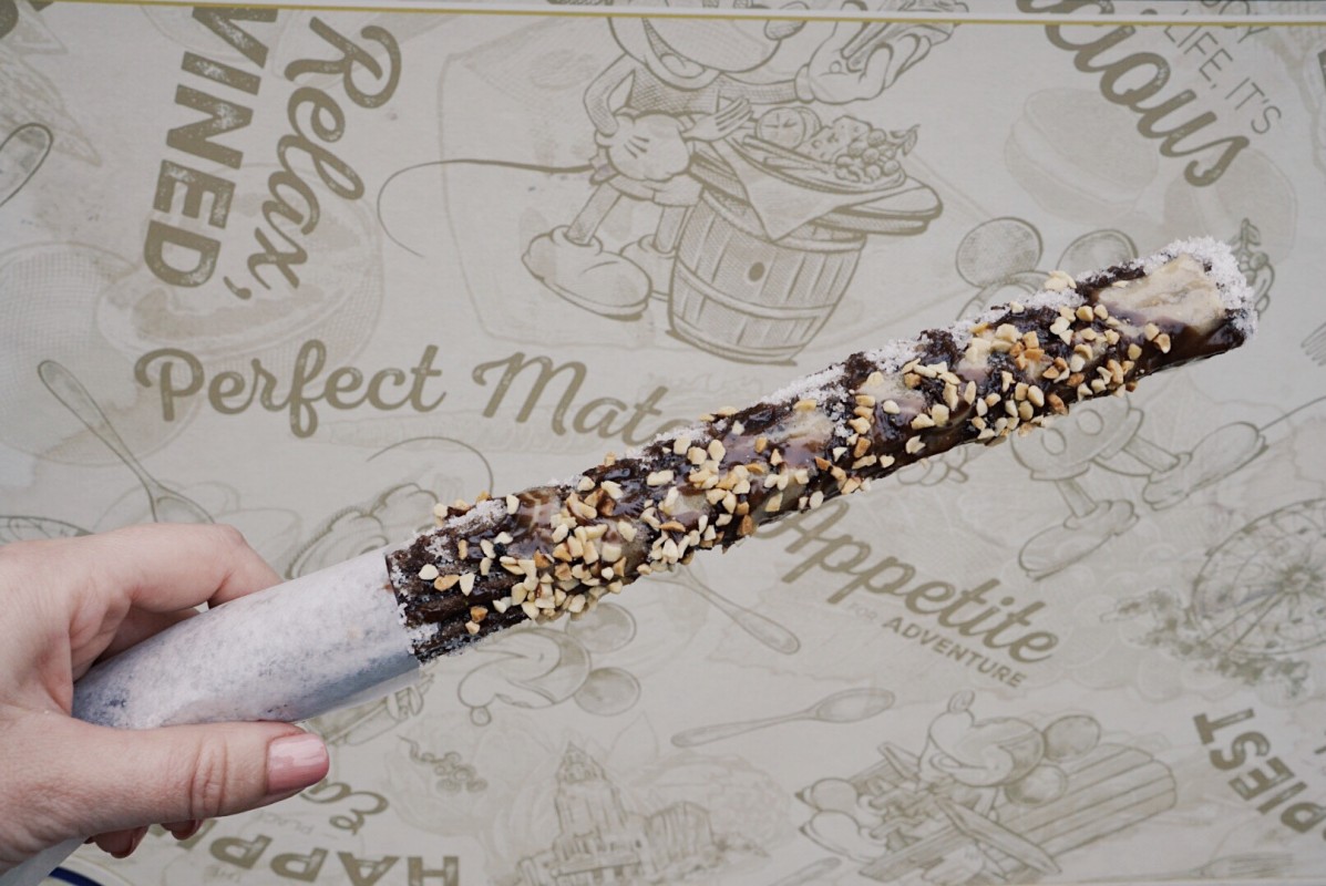 disney chocolate peanut butter churro