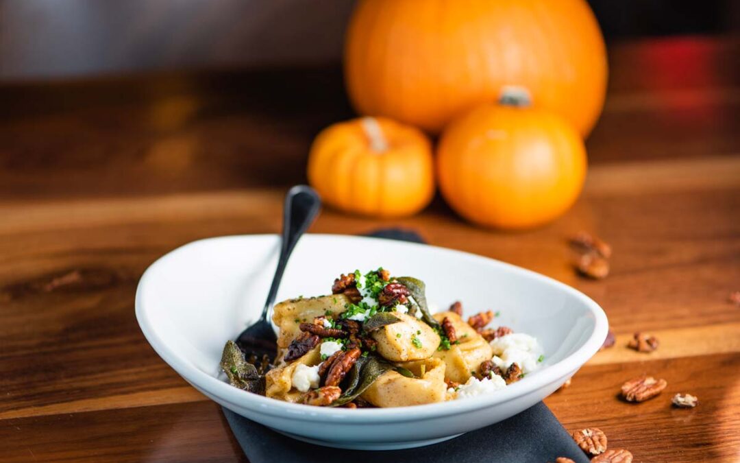 Chef Recipe Spotlight: Brown Butter Sage Sauce with Pumpkin Agnolotti