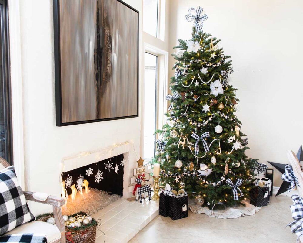 Black-and-white-Christmas-Theme-Ideas