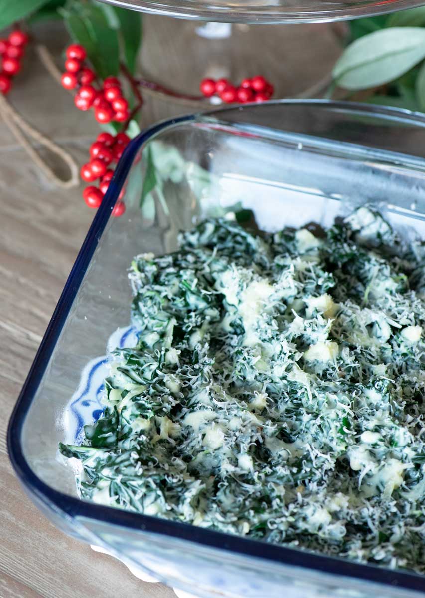Healthy Creamed Kale Recipe (Creamed Spinach Alternative)