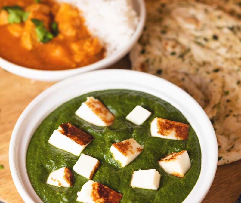 Easy Traditional Indian Saag Paneer Recipe