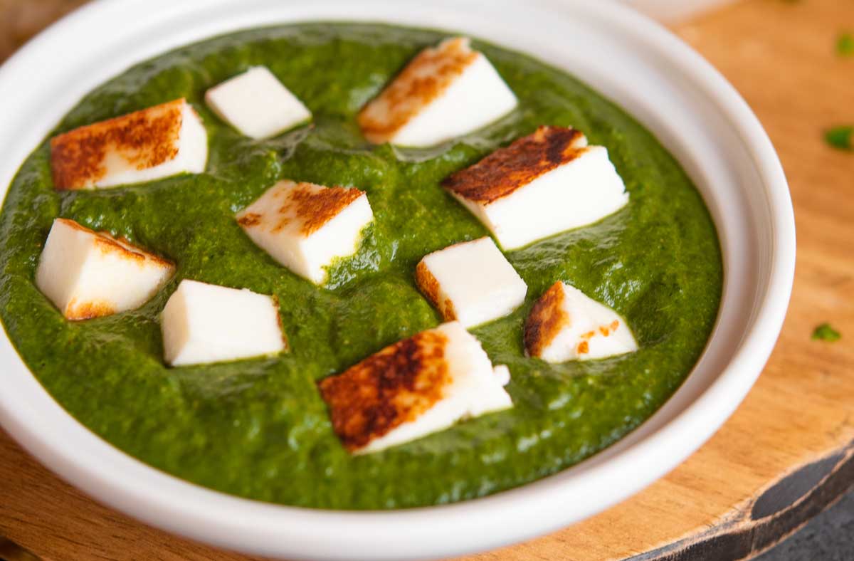 Easy Traditional Indian Saag Paneer Recipe Cuisine And Travel