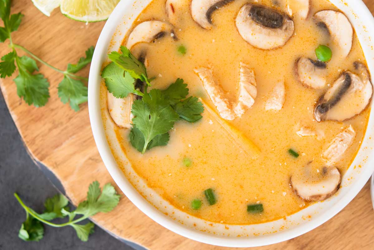 Thai Coconut Soup Recipe
