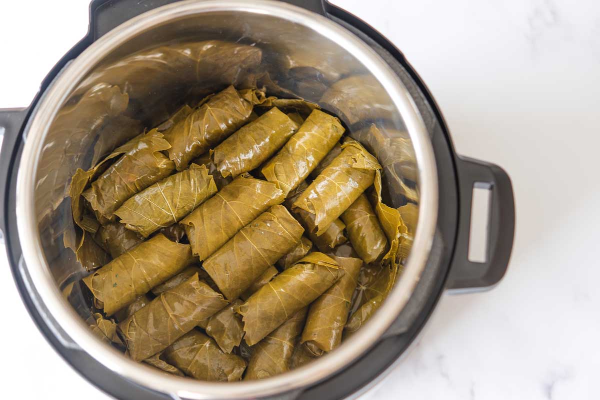 The Best Lamb Stuffed Grape Leaves Recipe With Greek Lemon Sauce