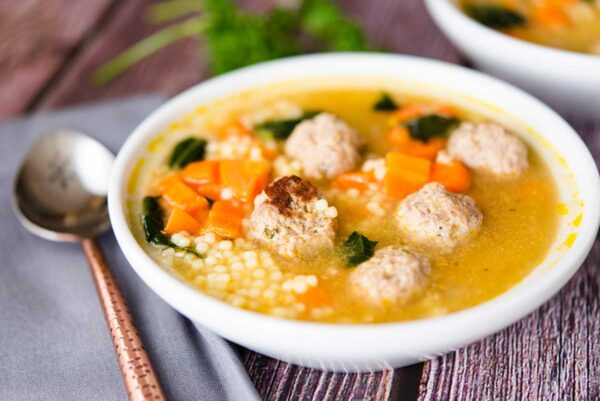 This Easy Italian Wedding Soup Recipe is a Marriage of Delicious Flavors 1 Italian-Wedding-Soup-Instant-Pot-1