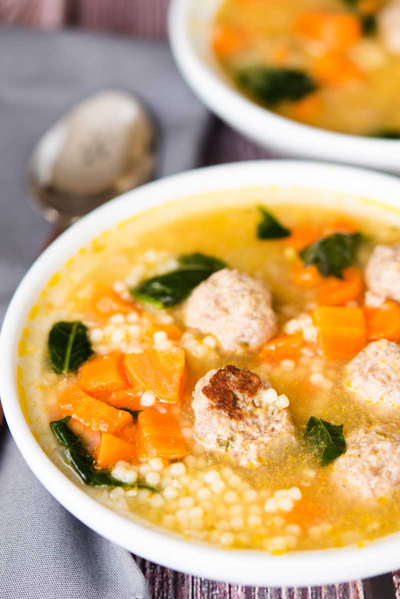 Easy Italian Wedding Soup  Renee's Kitchen Adventures