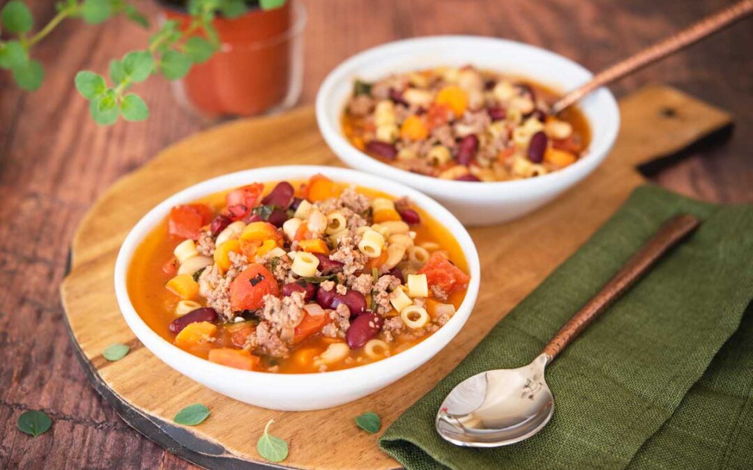 Enjoy This Pasta e Fagioli Recipe Inspired by Olive Garden