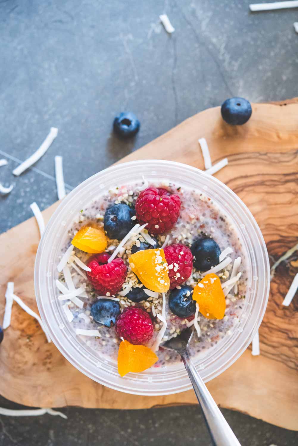 The Tastiest Aloha Overnight Chia Seed Breakfast Bowl