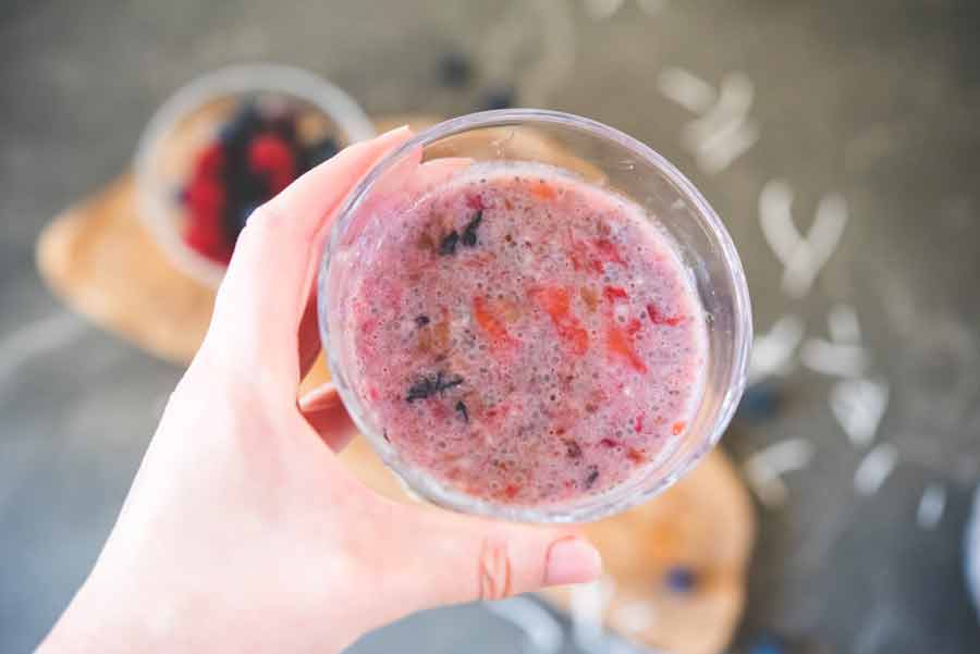Chia-Seed-Pudding-with-muddled-Fruit