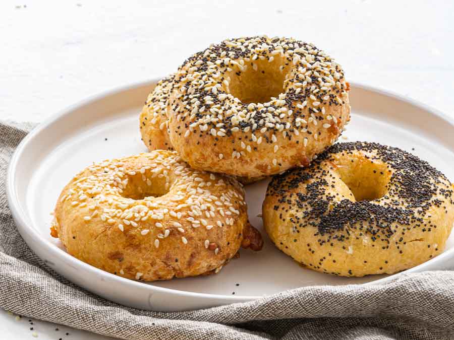 stack-of-bagels