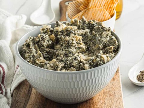 Healthy Spinach And Artichoke Dip