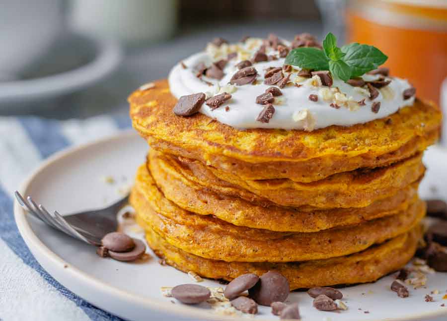 Pumpkin-Pancakes-healthy