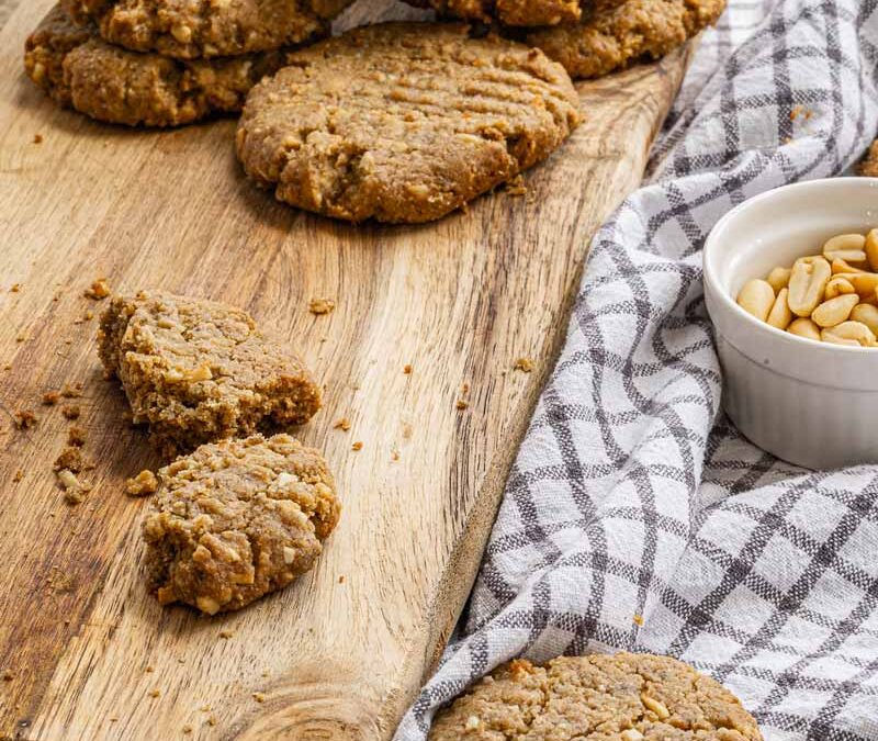 The Best Keto Peanut Butter Cookies (gluten free)
