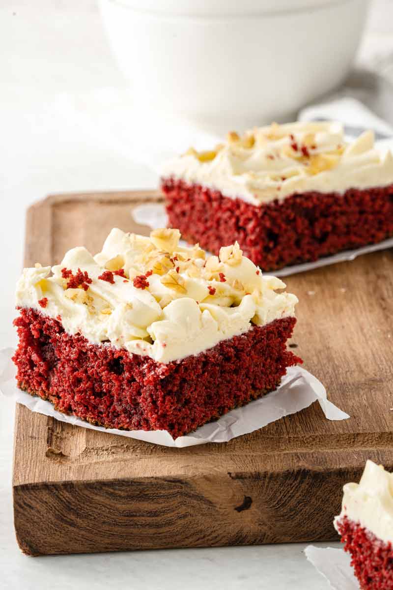 Gluten Free Red Velvet Cake Recipe with Cream Cheese Frosting