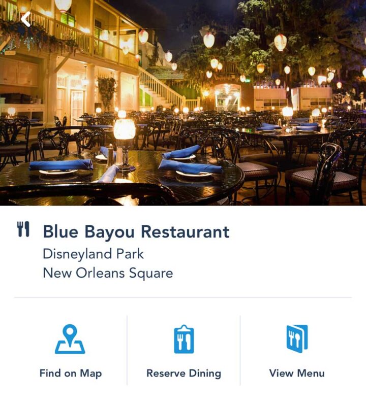 Blue-Bayou-Disneyland-Dining-reservations-