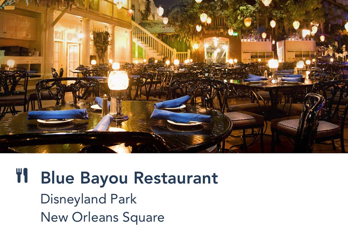 5 Awesome Tips On How To Score Blue Bayou Disneyland Dining 