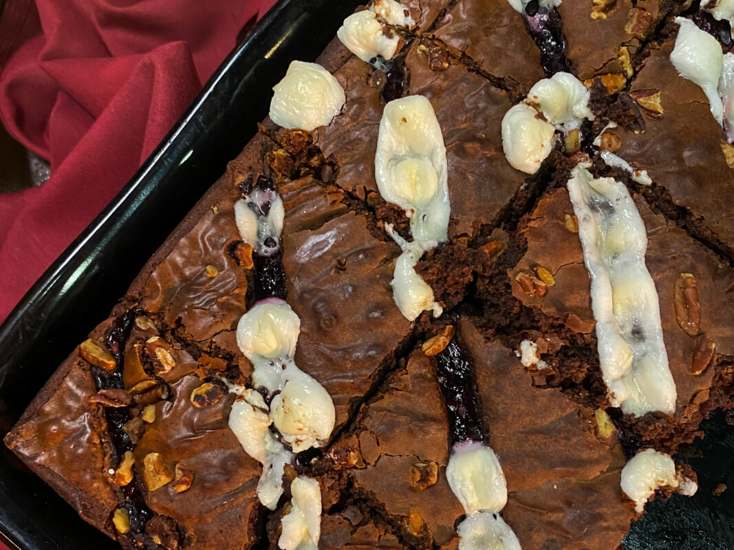 Knotts Boysenberry Festival brownies