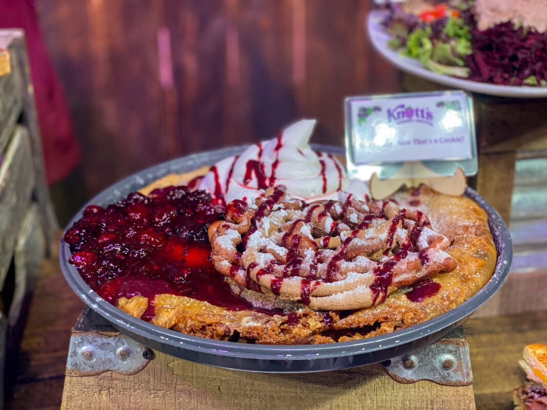 Knotts Boysenberry Festival Funnel Cookie