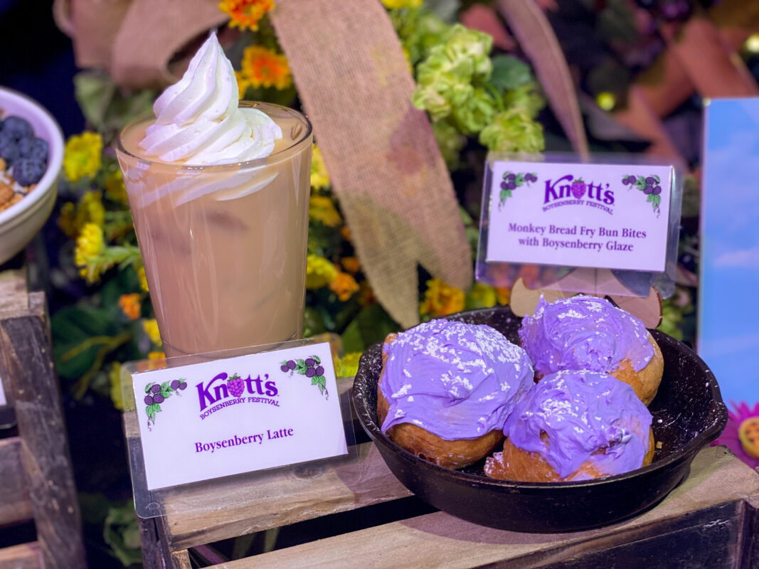 Knotts Boysenberry Festival monkey bread bites