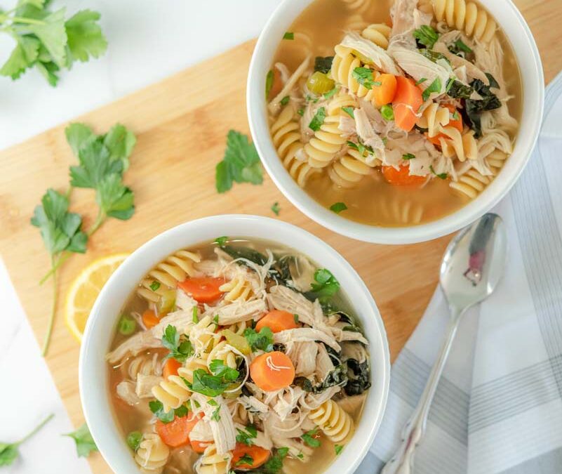 The Best Healthy Homemade Chicken Noodle Soup Recipe