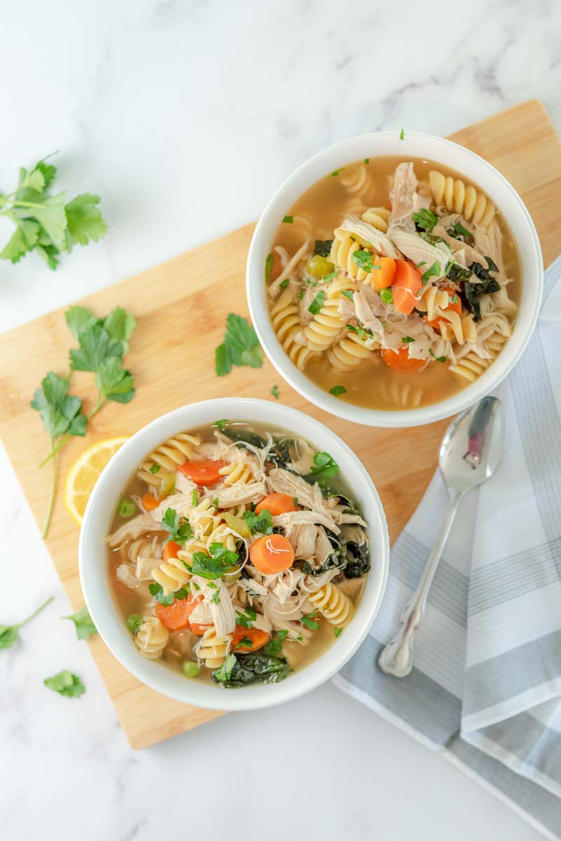 The Best Healthy Homemade Chicken Noodle Soup Recipe