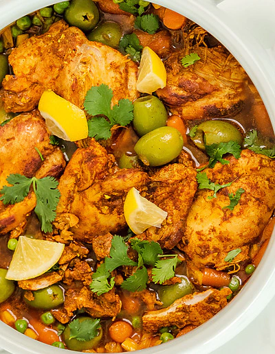 The Best Moroccan Lemon Chicken Recipe For The Instant Pot Or Slow