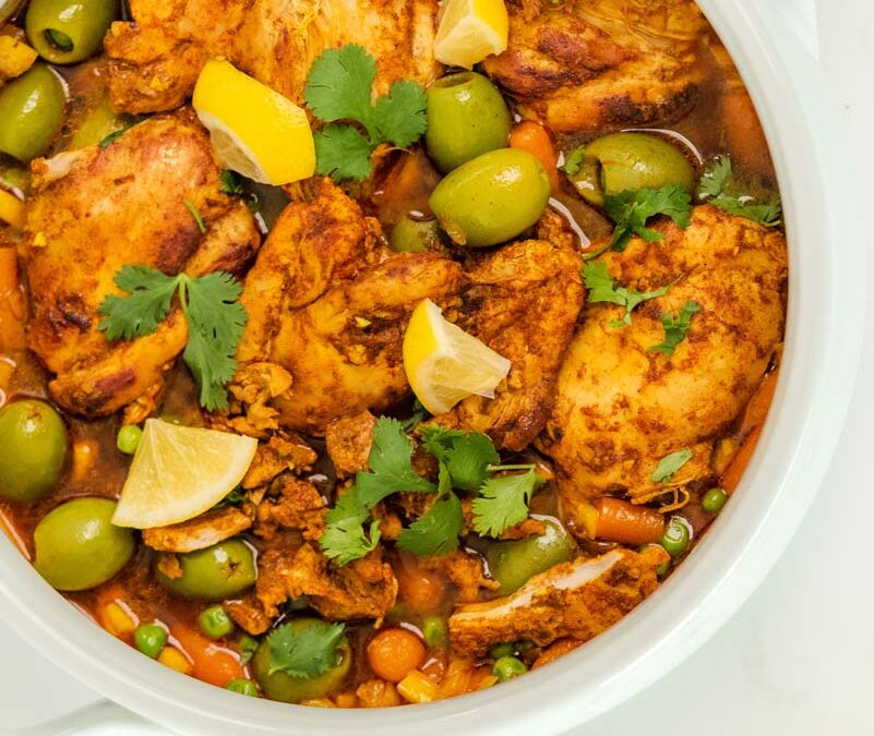 The Best Moroccan Lemon Chicken for the Instant Pot or Slow Cooker