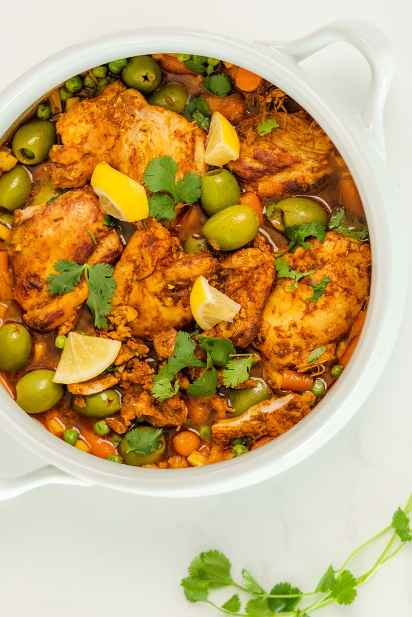 The Best Moroccan Lemon Chicken for the Instant Pot or Slow Cooker