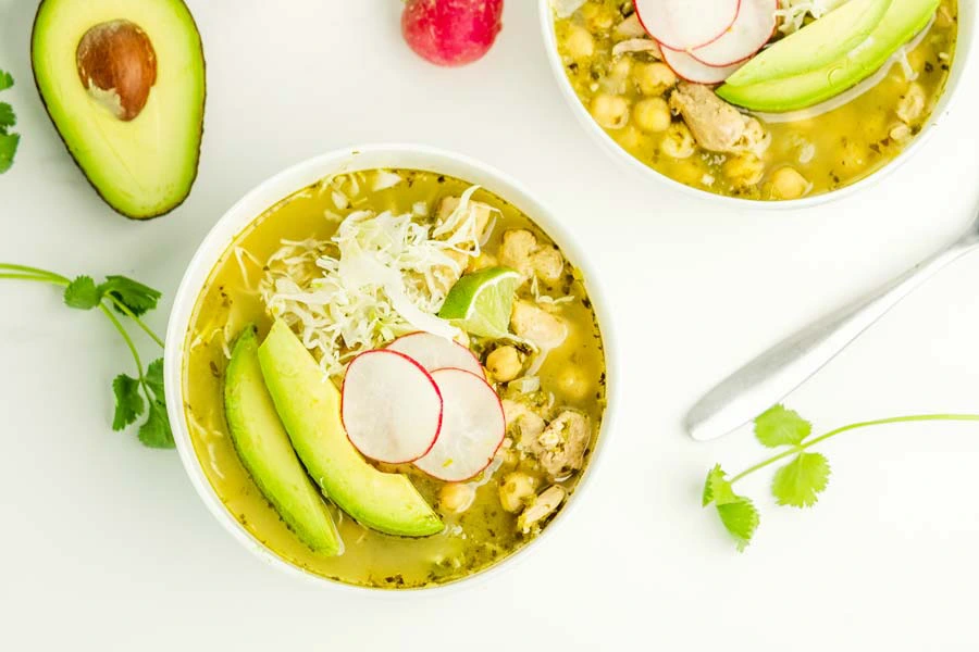 Green pozole instant online pot