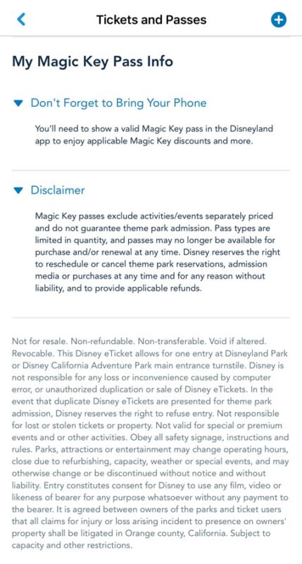 Disneyland California Resident Tickets & Magic Key Renewal 1