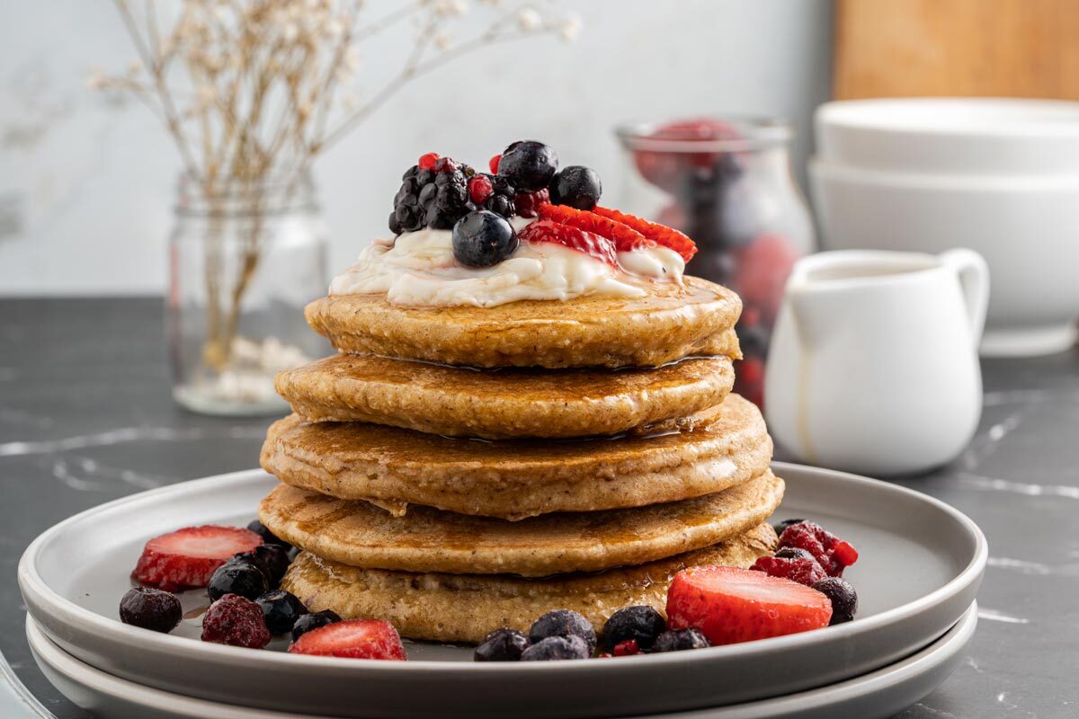 oat-flour-pancakes-healthy