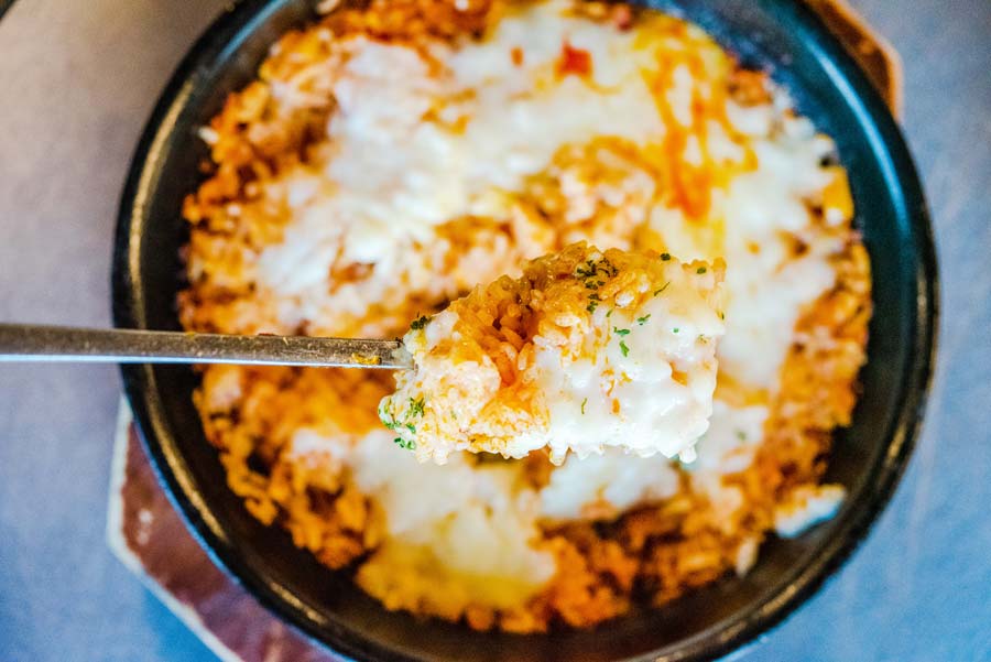 Baekjeong-tripe-cheese-rice