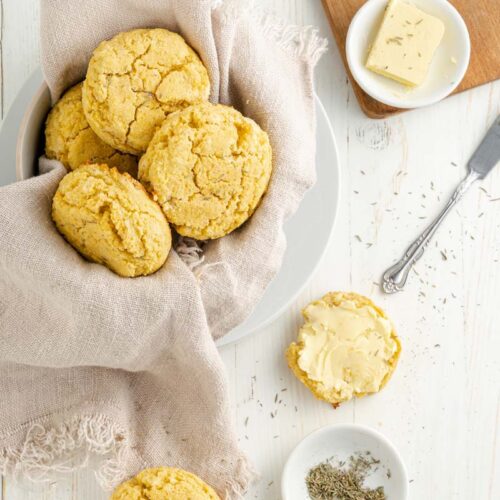 Buttery Keto & Gluten Free Biscuits