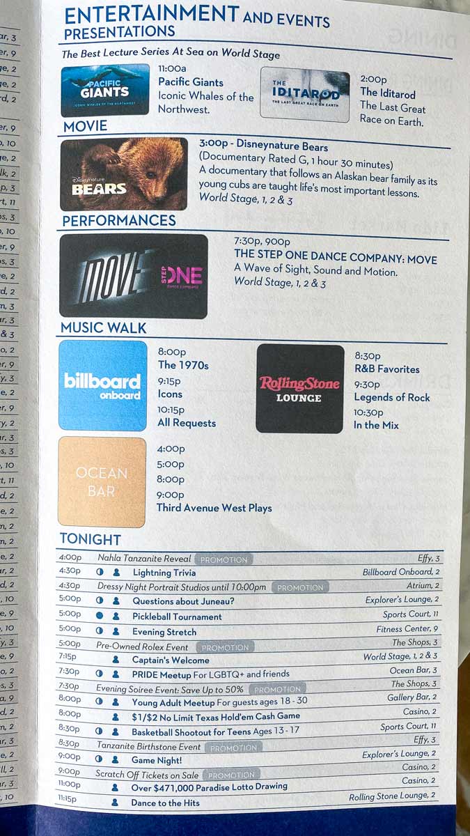 Holland-America-Daily-Program-Alaska-Day-2-1