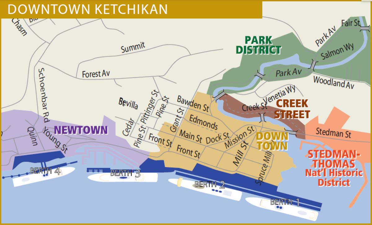 Ketchikan-Alaska-Map
